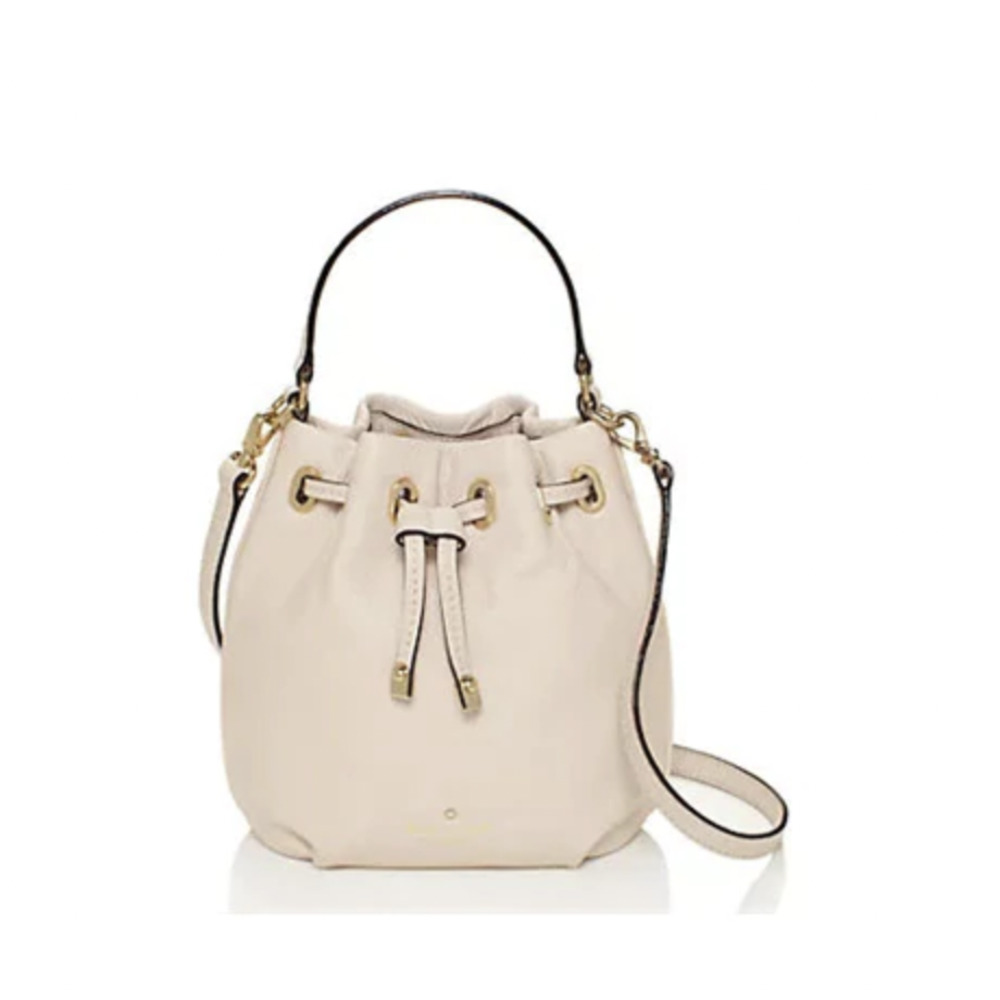 Kate Spade Pebbled Leather Cobble Hill Wyatt Bucket Crossbody Bag